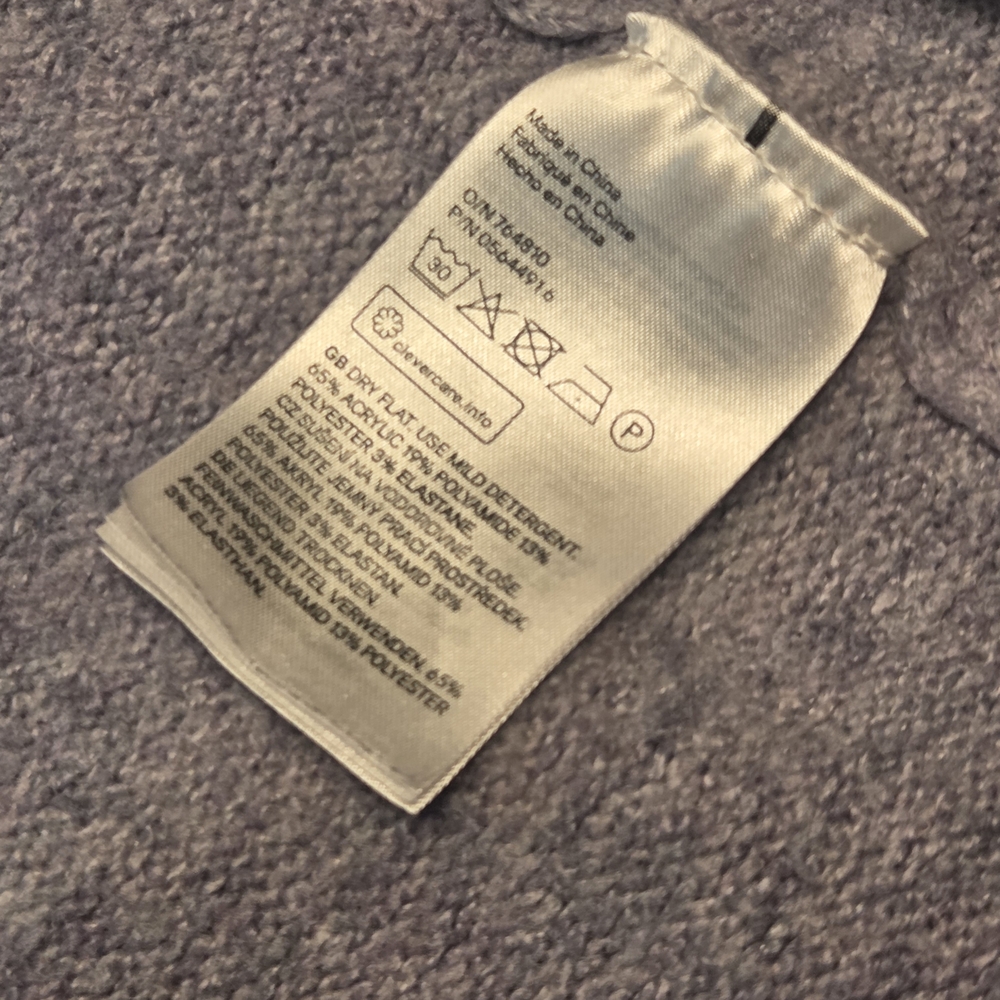 H&M Lavender Super Soft Open-Front Knit Cardigan - Picture 8 of 9